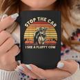 Stop The Car I See A Fluffy Cow Highland Cow Breeder Coffee Mug Unique Gifts