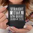 Straight Outta 5Th Grade Class Of 2023 Funny Graduation Coffee Mug Funny Gifts