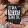 Straight Outta Elementary School Funny Graduation Gifts Coffee Mug Unique Gifts