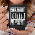 Straight Outta My Comfort Zone Self-Improvement Motivational Coffee Mug Unique Gifts
