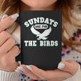 Sundays Are For The Birds Coffee Mug Funny Gifts