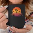 Sunset Beach Silhouette Tropical Palm Tree Sunny Lover Gift Coffee Mug Unique Gifts
