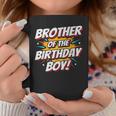 Superhero Party Comics Birthday Brother Of Birthday Boy Funny Gifts For Brothers Coffee Mug Unique Gifts
