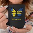 Sweden Buttlerfly Flag Coffee Mug Unique Gifts