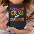 Teacher Vacation Leopard Tie Dye Schools Out For Summer Coffee Mug Unique Gifts
