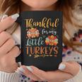 Teachers Thanksgiving Fall Thankful For My Little Turkey Coffee Mug Personalized Gifts