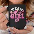 Team Girl Funny Gender Reveal Party Idea For Dad Mom Family Coffee Mug Funny Gifts