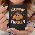 Thanksgiving Birthday Turkey Bday Party Toddler Boy Girl Coffee Mug Funny Gifts