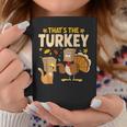 Thanksgiving Fake Cat Turkey Cat Owner Holiday Coffee Mug Unique Gifts