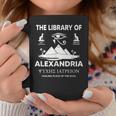 The Library Of Alexandria - Ancient Egyptian Library Coffee Mug Unique Gifts