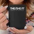 TheSheIt Respect My Pronouns Funny Coffee Mug Funny Gifts