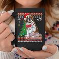 Ugly Christmas Sweater Saint Bernard Dog Coffee Mug Personalized Gifts