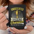 Undefeated Dad Joke Champion Fathers Day Father Gift Gift For Mens Coffee Mug Unique Gifts