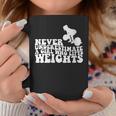 Never Underestimate A Girl Who Lifts Weights Weightlifter Coffee Mug Funny Gifts