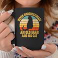 Never Underestimate An Old Man And His Cat Lover Coffee Mug Unique Gifts