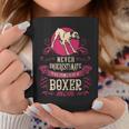 Never Underestimate Power Of Boxer Mom Coffee Mug Funny Gifts