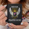 Never Underestimate The Power Of A Pilates Mom Coffee Mug Funny Gifts