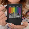 Vancouver Canada Gay Pride Rainbow Flag Coffee Mug Unique Gifts