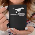 Velociraptor Physics Distance Time Formula Dinosaur Teacher Coffee Mug Unique Gifts