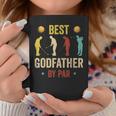 Vintage Best Godfather By Par Grandpa Golfer Fathers Day Coffee Mug Unique Gifts