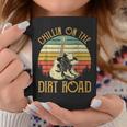Vintage Chillin On The Dirt Road Retro Country Music Western Coffee Mug Funny Gifts