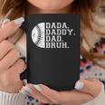 Vintage Fathers Day Dada Daddy Dad Bruh Baseball Coffee Mug Unique Gifts