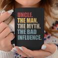 Vintage Fun Uncle Man Myth Bad Influence Coffee Mug Unique Gifts