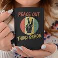 Vintage Graduate Third Grade 2022 Peace Out 3Rd Grade Coffee Mug Unique Gifts