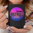 Vintage Holtville Vaporwave California Coffee Mug Unique Gifts
