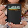 Vintage Stripes Clarkstown Nj Coffee Mug Unique Gifts