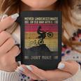 Vintage Never Underestimate An Old Man With A Dirt Bike Coffee Mug Funny Gifts
