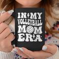 In My Volleyball Mom Era Mama Groovy Coffee Mug Unique Gifts