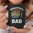 Volleyball Vintage I Dad Father Support Teamplayer Gift Coffee Mug Unique Gifts