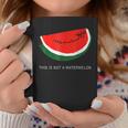 Watermelon 'This Is Not A Watermelon' Palestine Collection Coffee Mug Unique Gifts