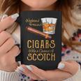 Weekend Forecast Cigars Chance Of Bourbon Fathers Day Gift Cigars Funny Gifts Coffee Mug Unique Gifts
