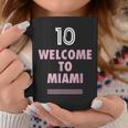 Welcome To Miami 10 - Goat Coffee Mug Funny Gifts