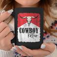 Western Southern Bull Skull Cowboy Killer Cowgirl Rodeo Rodeo Funny Gifts Coffee Mug Unique Gifts