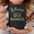 Whiskey Business Vintage Shot Glasses Alcohol Drinking Coffee Mug Unique Gifts