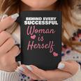 Wife Mom Boss Behind Every Successful Woman Is Herself Coffee Mug Unique Gifts