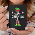 Wine Drinking Elf Matching Family Group Christmas Coffee Mug Unique Gifts