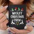 Wolff Name Gift Christmas Crew Wolff Coffee Mug Funny Gifts
