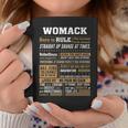 Womack Name Gift Womack Born To Rule Coffee Mug Funny Gifts