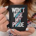 Wont Hide My Pride Transgender Trans Flag Ftm Mtf Lgbtq Coffee Mug Unique Gifts