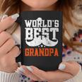 Worlds Best Grandpa - Funny Grandpa Coffee Mug Funny Gifts