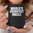 Worlds Grumpiest Uncle Funny Grumpy Sarcastic Moody Uncles Coffee Mug Unique Gifts