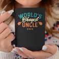 Worlds Okayest Uncle - Best Uncle Birthday Gifts Coffee Mug Unique Gifts