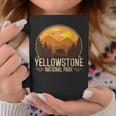 Yellowstone National Park Adventure Retro Vintage Hiking Coffee Mug Unique Gifts