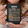 Zhu Name Gift Zhu Born To Rule Coffee Mug Funny Gifts