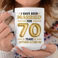 70 Years Marriage 70Th Wedding Anniversary Funny Matching Coffee Mug Funny Gifts