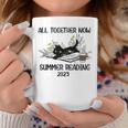 All Together Now Summer Reading 2023 Groovy Cat Book Lover Coffee Mug Unique Gifts